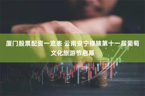 厦门股票配资一览表 云南安宁禄脿第十一届葡萄文化旅游节启幕